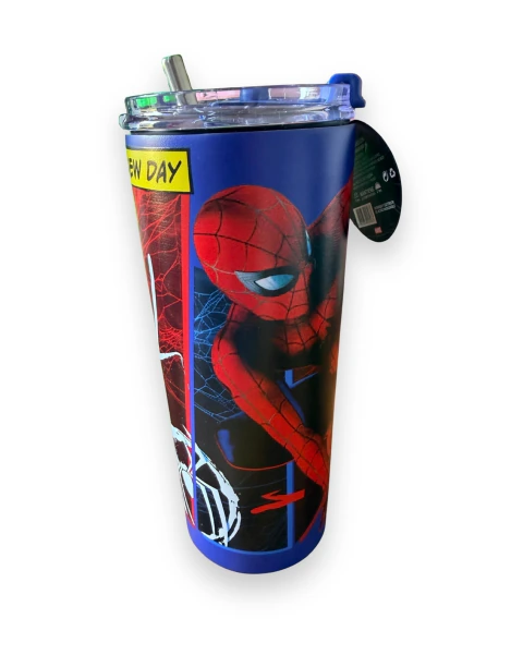 Termo Cilindro Spider-Man - Licencia Original