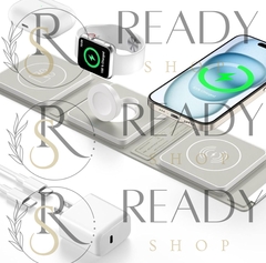 RELOJ SMARTWATCH i8 ULTRA CON AURICULAR BlUETOOTH + CARGADOR INALAMBRICO DE REGALO - Readyyshop