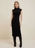 Vestido Midi Canelado Morena Rosa - comprar online