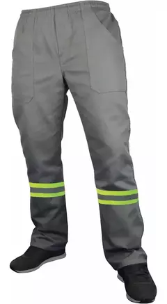 CALÇA BRIM C/FAIXA REFLETIVA - comprar online