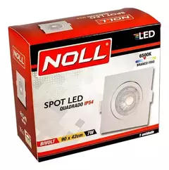 SPOT LED QUADRADO IP54 NOLL | 7W - comprar online