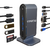 Docking 12 in 1 USB3.0*4+RJ45+HDMI+SD/TF+3.5mm Audio+VGA+PD+Type-C Cimexi