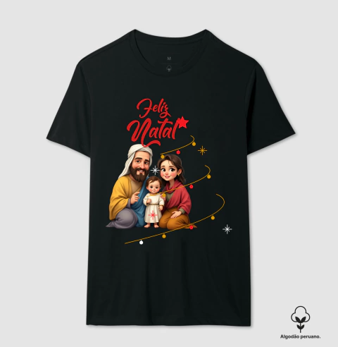 Camiseta Sagrada Família – Edição Especial de Natal