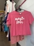REMERA CORTA ROSA - ANCHUS - T. 16 en internet