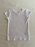 REMERA BLANCA - BABYCOTTONS - T.8