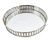BANDEJA ESPELHADA REDONDA WILL 20,5X4,2CM HGH0225 RIO MASTER