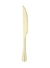 FACA AÇO INOX P/ASSADO POSITANO DOURADA 28,5CM 1784 LYOR