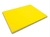 PLACA DE CORTE POLIETILENO 25X35X1CM AMARELA 700 KITPLAS