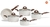 CONJ. PANELA INDUÇÃO 5PÇ CERAMIC LIFE SMART PLUS VANILLA 4774/101 BRINOX
