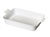 TRAVESSA RETANGULAR C/ALÇA LE CHEF BRANCA/POLIPROPILENO 39,5X24,5X8,5CM 1816 PARAMOUNT