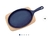 TÁBUA MADEIRA MIX GRILL FERRO FUNDIDO C/BASE MADEIRA C/CABO 38,5X19CM 10239/638 TRAMONTINA