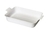 TRAVESSA RETANGULAR C/ALÇA LE CHEF BRANCA/POLIPROPILENO 43,5X27,5X8,5CM 1817 PARAMOUNT