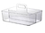 ORGANIZADOR DIAMOND C/ALÇA 33X22X18CM CRISTAL 880 PARAMOUNT