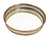 BANDEJA ESPELHADA REDONDA KAT 20,5X4,2CM HGH0230 RIO MASTER