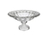 VASO ORFEU TRANSPARENTE C/PE 16CM VASO-050TR ETILUX