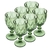 TAÇA DIAMANTE VERDE 340ML GL7638 ORIGINAL GLASS