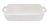 TRAVESSA REFRATÁRIA RETANGULAR PORCELANA 35,5CM PCLN-006 ETILUX
