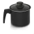 FERVEDOR ALUMÍNIO PRETO C/ TAMPA 14CM 1,95LT 047301 NIGRO