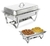 RECHAUD RETANGULAR 2 CUBAS 2Q C/T MOVEL GP169 GP INOX