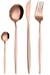 FAQUEIRO DUBLIN ROSE GOLD 8PÇ 57749/105 BRINOX