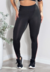 Calça Preto com Rosê Legging Fitness 2 Cores | REF: LX127 - comprar online