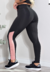 Calça Preto com Rosê Legging Fitness 2 Cores | REF: LX127 - Move Body