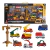 Kit Carrinhos de Construção com Acessórios Cidade 21 Peças