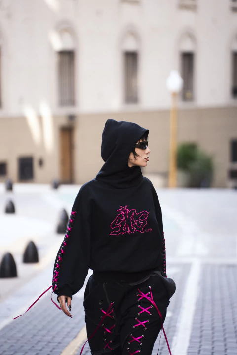 Buzo Sics x lis pink