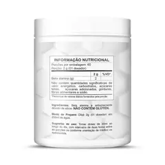 BETA ALANINA NUTRATA 120G - Alfa Suplementos