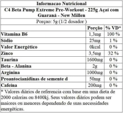 PRÉ TREINO C4 AÇAÍ COM GUARANÁ - comprar online