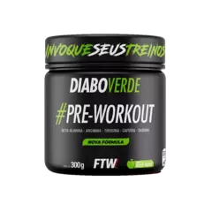 PRÉ TREINO DIABO VERDE MAÇÃ VERDE 300g