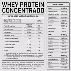 WHEY PROTEIN CONCENTRADO DUX 900G BAUNILHA - comprar online