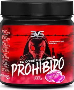 PRÉ TREINO PROHIBIDO 360G BLUBBE GUM