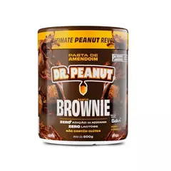 PASTA DE AMENDOIM DR PEANUT 600G SABOR BROWNIE