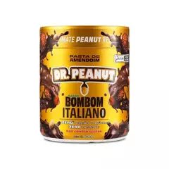 PASTA DE AMENDOIM DR PEANUT 600G SABOR BOMBOM ITALIANO - Alfa Suplementos