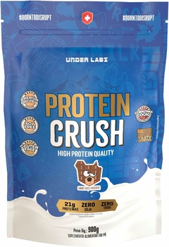 WHEY PROTEIN CRUSH UNDERLABZ REFIL 900G SABOR CHOCOLATE SUIÇO
