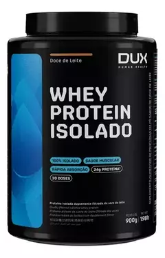 WHEY PROTEIN ISOLADO DUX 900G SABOR DOCE DE LEITE