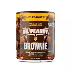 PASTA DE AMENDOIM DR PEANUT 600G SABOR BROWNIE - Alfa Suplementos