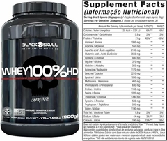 WHEY 100% BLACK SKULL CHOCOLATE POTE - comprar online