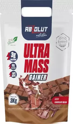 HIPERCALÓRICO 3KG ULTRA MASS ABSOLUT SABOR CHOCOLATE