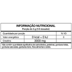 CREATINA 100% PURA 300G DUX - comprar online