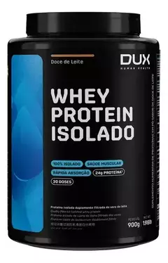 WHEY PROTEIN ISOLADO DUX 900G SABOR DOCE DE LEITE - loja online