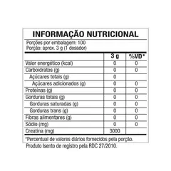 CREATINA 300G BLACK SKULL 100% PURA - comprar online