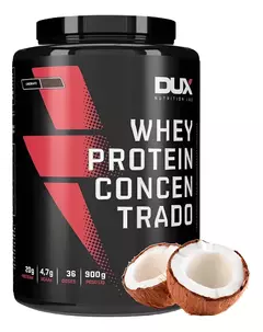 WHEY PROTEIN CONCENTRADO DUX 900G SABOR COCO
