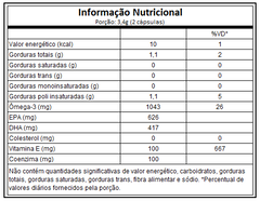 COENZIMA Q10 + OMEGA 3 COM SELO IOF INTEGRALMEDICA 60 CAPS - comprar online