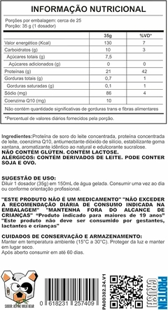 WHEY PROTEIN CRUSH UNDERLABZ REFIL 900G SABOR LEITE ALPINO - comprar online