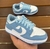 Tênis Infantil Nike Dunk Low Azul/Branco - comprar online