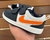 Tênis infantil Velcro Nike Azul/Branco