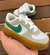 Tênis Infantil Nike Dunk Cinza/Verde - comprar online