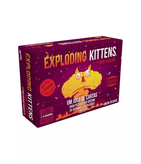 Exploding Kittens: Para a Galera - comprar online